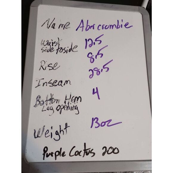 Abercrombie and Fitch Jeans Ladies 00 24 Light Wash Harper Super Skinny Distress - Picture 9 of 9